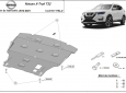 Scut motor din aluminiu Nissan X-Trail T32 2