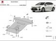 Scut antifurt din aluminiu pentru catalizator Suzuki Swace  2