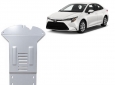 Scut antifurt din aluminiu pentru catalizator Toyota Corolla 1