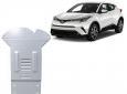 Scut antifurt din aluminiu pentru catalizator Toyota C-HR 1