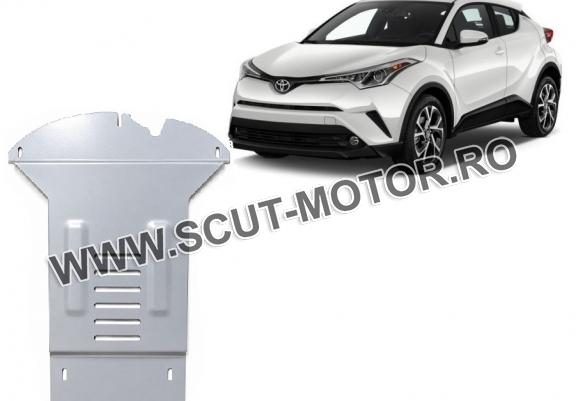 Scut antifurt din aluminiu pentru catalizator Toyota C-HR