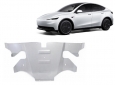 Scut motor spate din aluminiu Tesla Model Y AWD 1