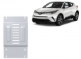 Scut antifurt din aluminiu pentru catalizator Toyota C-HR 1