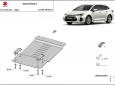 Scut antifurt din aluminiu pentru catalizator Suzuki Swace 2