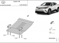 Scut antifurt din aluminiu pentru catalizator Toyota C-HR 2
