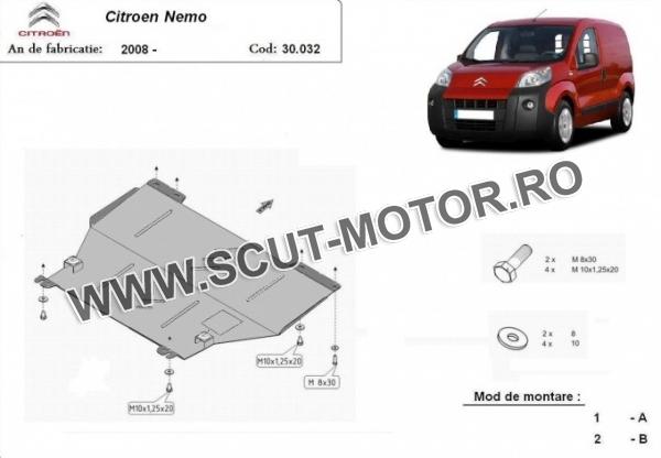 Scut motor Citroen Nemo 3