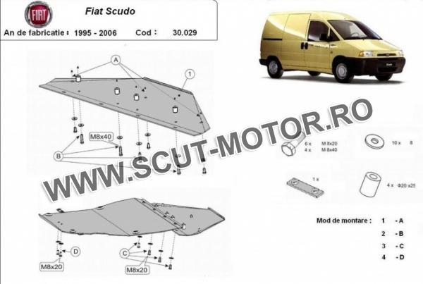 Scut motor Fiat Scudo 3