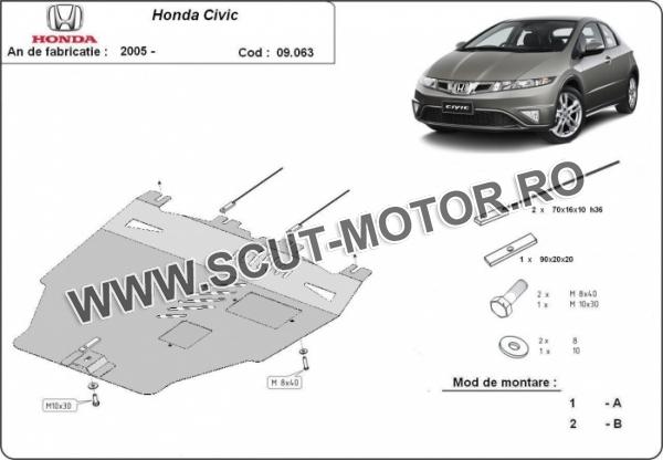 Scut motor Honda Civic (hayon) 3