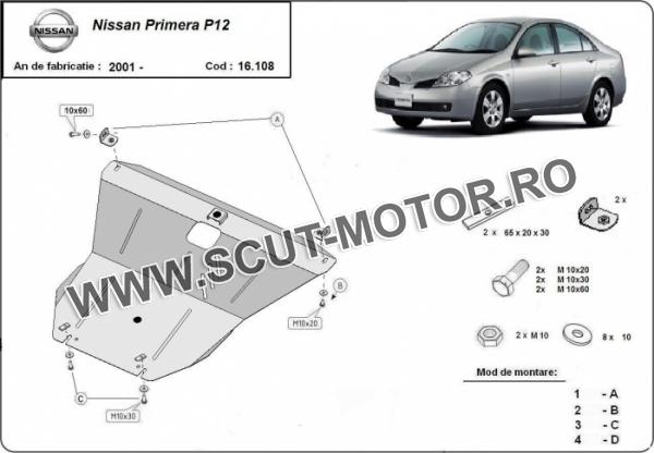 Scut motor Nissan Primera P12 3