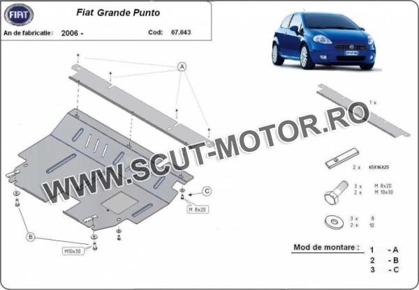 Scut motor Fiat Grande Punto 3