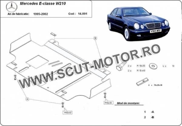 Scut motor Mercedes E-Class W210 3