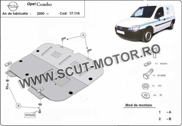Scut motor Opel Combo 3