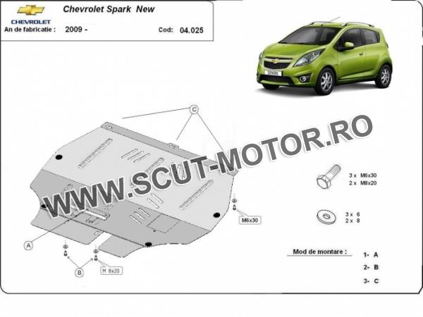 Scut motor Chevrolet Spark 3