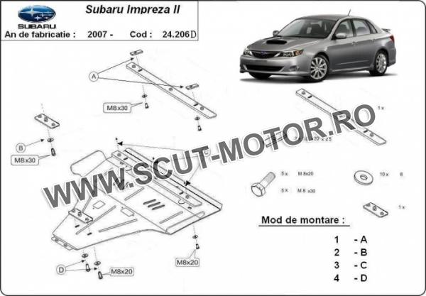 Scut motor Subaru Impreza diesel 3