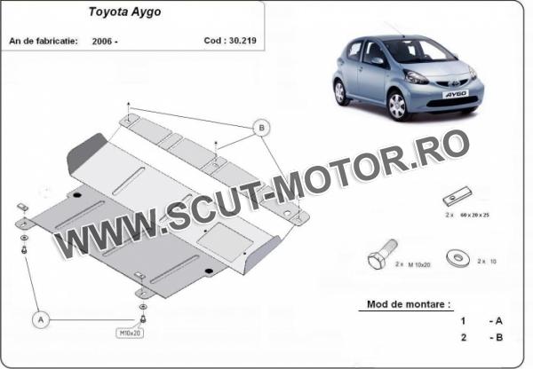 Scut motor Toyota Aygo AB10 3