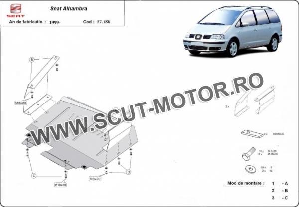 Scut motor Seat Alhambra 3