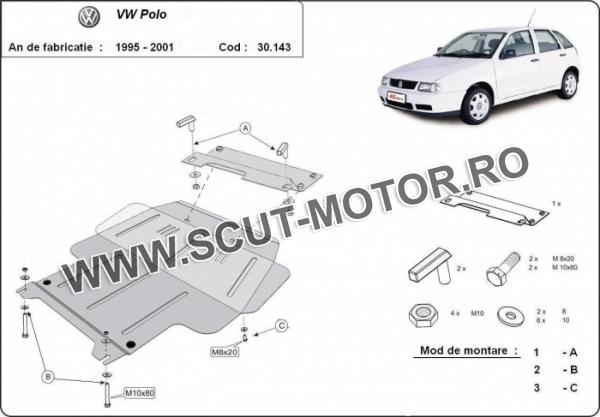 Scut motor Volkswagen Polo - 6N, 6N1, 6K, Classic, Variant 3