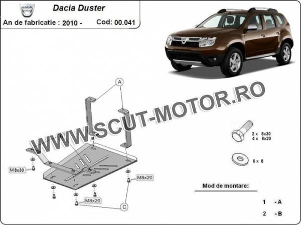 Scut diferențial Dacia Duster 3