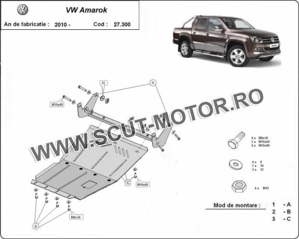 Scut motor Volkswagen Amarok 3
