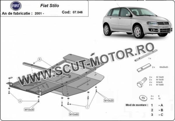 Scut motor Fiat Stilo 3