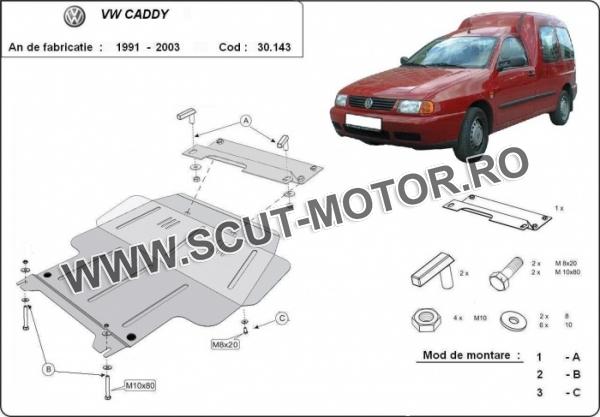 Scut motor Volkswagen Caddy 3