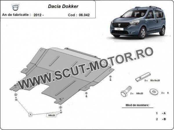 Scut motor Dacia Dokker 3