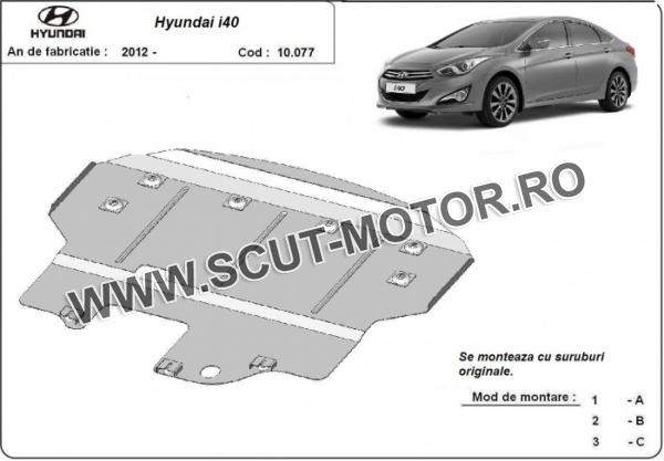 Scut motor și cutie de viteză Hyundai i40 3