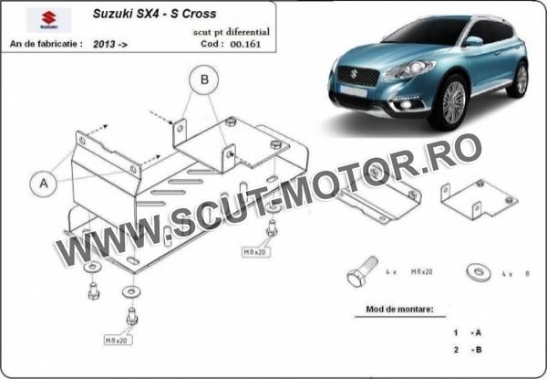 Scut diferențial Suzuki S-Cross - 4WD 3
