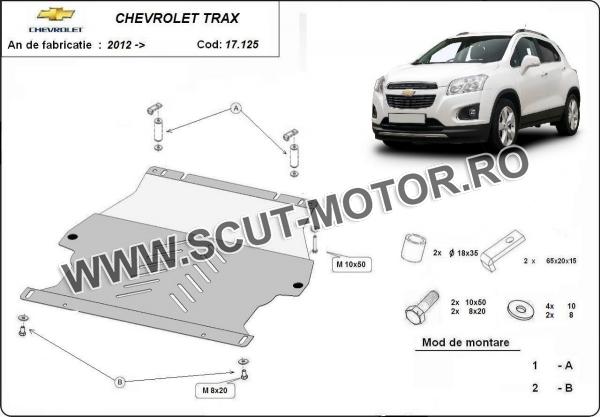 Scut motor și cutie de viteză Chevrolet Trax 3
