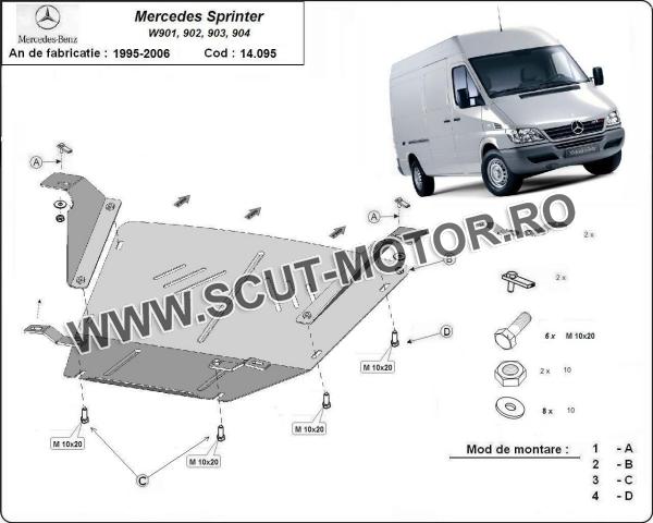 Scut motor Mercedes Sprinter 3