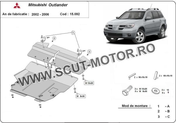 Scut motor Mitsubishi Outlander 3