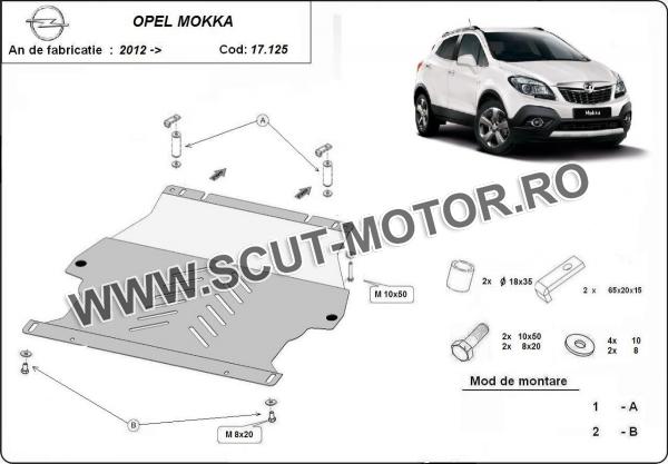 Scut motor Opel Mokka 3