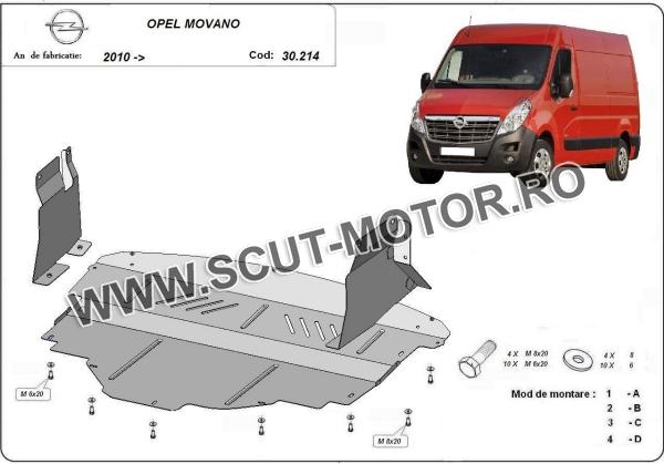 Scut motor Opel Movano 3