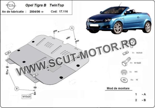 Scut motor Opel Tigra 3