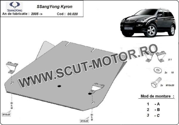 Scut cutie de viteză SsangYong Kyron 3