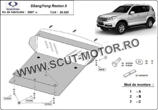 Scut motor SsangYong Rexton 2 3