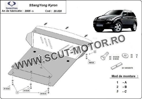 Scut motor SsangYong Kyron 3