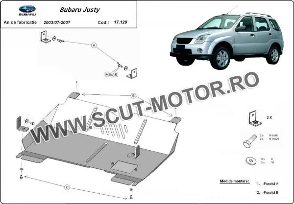 Scut motor Subaru Justy 3