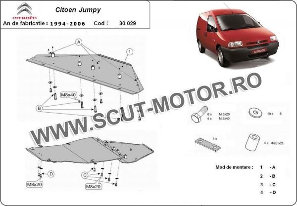Scut motor Citroen Jumpy 3