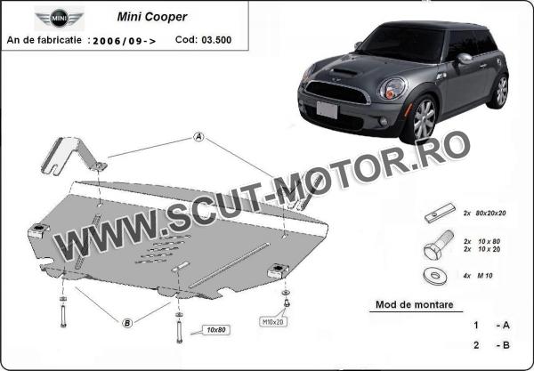 Scut motor și cutie de viteză Mini Cooper R56 3