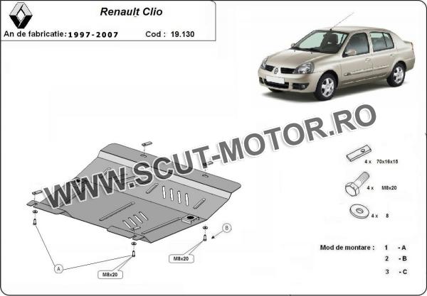 Scut motor Renault Clio 2 3