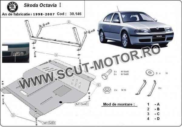 Scut motor Skoda Octavia 1 3