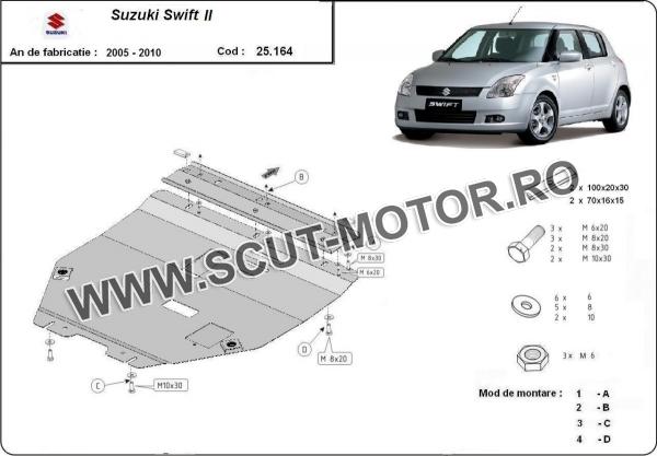 Scut motor Suzuki Swift 2 3
