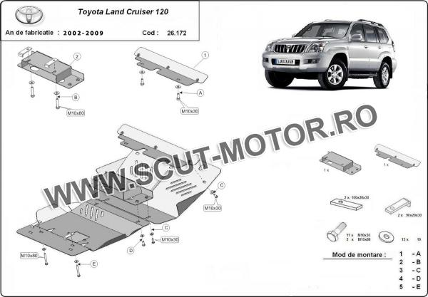 Scut motor Toyota Land Cruiser J120 3
