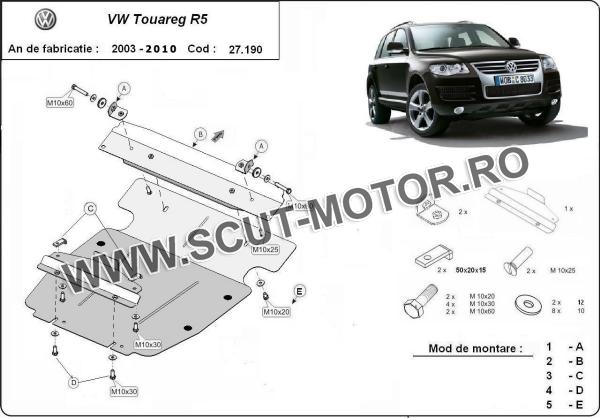 Scut motor Volkswagen Touareg R5 3