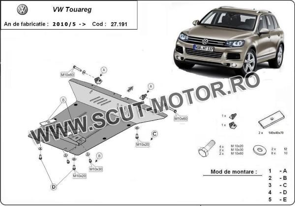 Scut motor VW Touareg 3