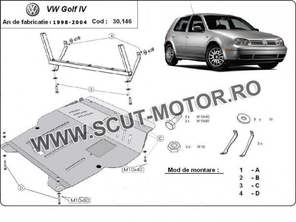 Scut Motor Volkswagen Golf 4 3