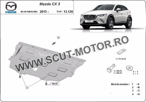 Scut motor Mazda CX3 3