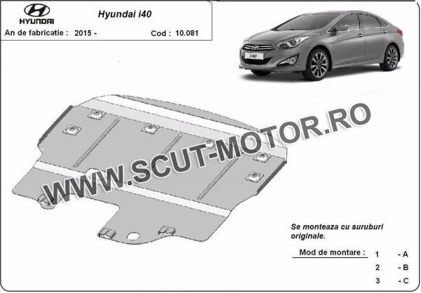 Scut motor si cutie de viteza Hyundai i40 3