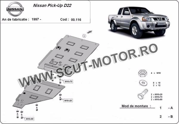 Scut cutie de viteza Nissan Pick Up (D22) 3